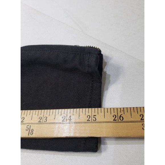 Social Standard Sanctuary Womens Jeans Slim Straight Crop Stretch Black Size 2 - Picture 7 of 7